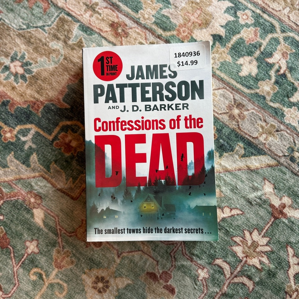 Confessions of the Dead Book by James Patterson